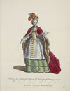 Habit of the Queen of Poland & Electoress of Saxony in 1700. La Reine de Pologne Electrice de Saxe. (1757-1772)