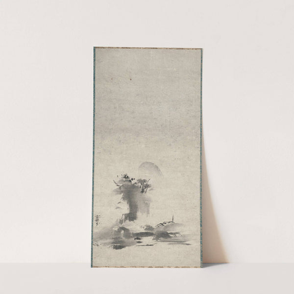 Haboku, Splashed Ink Landscape (1400s–early 1500s) by Sesshū Tōyō
