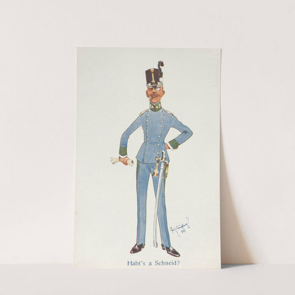Habt’s a Schneid (1908) by Fritz Schönpflug