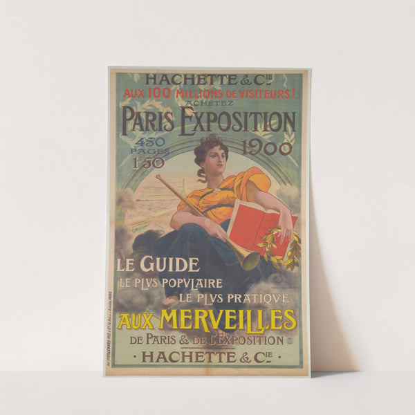 Hachette Amd Cie Aux 100 Millions De Visiteurs! by François Flameng