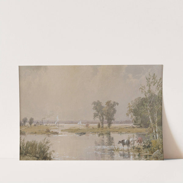 Hackensack Meadows (1890) by Jasper Francis Cropsey
