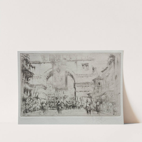 Hadrian Entering Salonica (1918) by William Walcot