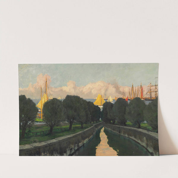 Hafen by Walter Leistikow