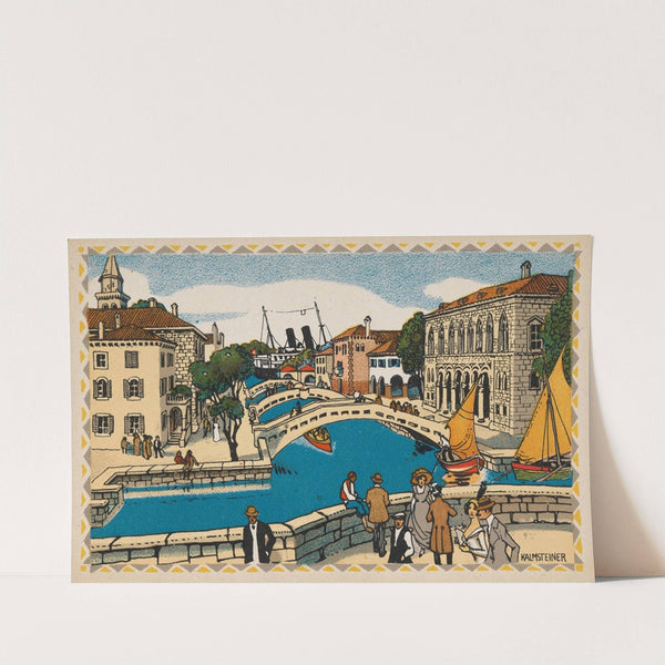 Hafenansicht (1913) by Hans Kalmsteiner