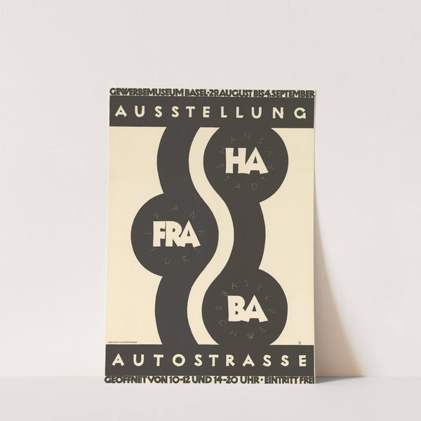 HaFraBa-Autostrasse – Gewerbemuseum Basel by Robert Stöcklin