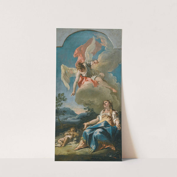 Hagar And The Angel by Gaspare Diziani