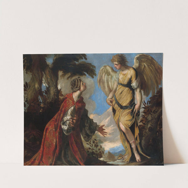 Hagar and the Angel by Francesco Maffei