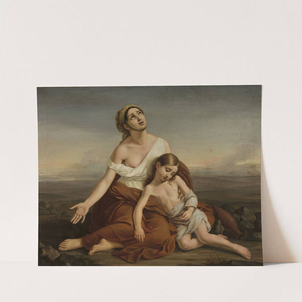 Hagar in the desert by Vincenzo Camuccini