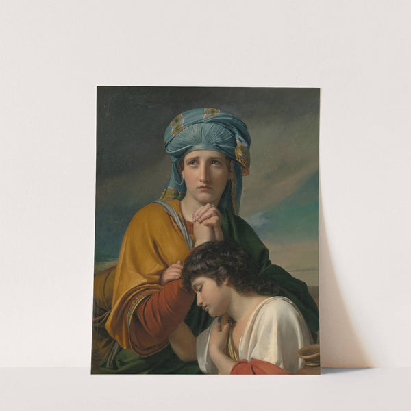 Hagar in the Wilderness (1819) by François-Joseph Navez