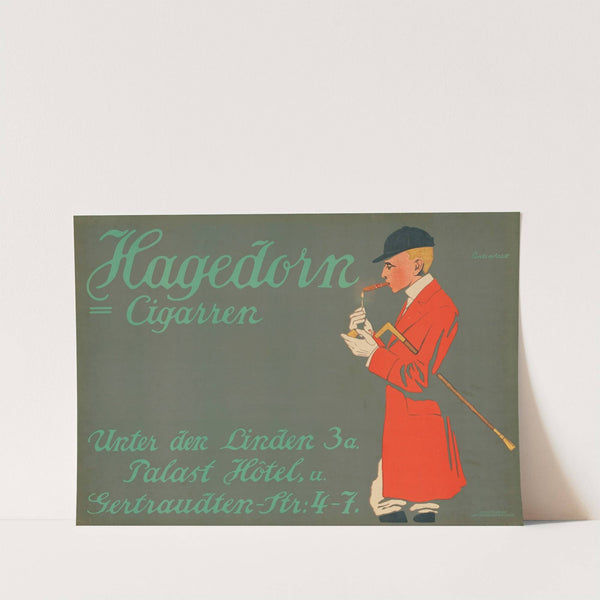Hagedorn-Zigarren (1909) by Hans Lindenstaedt