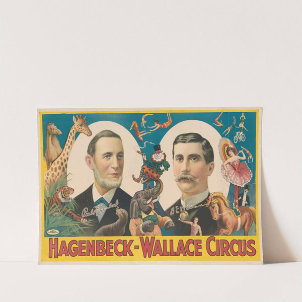 Hagenbeck-Wallace circus (1900-1910) by The Otis Lithograph Co.