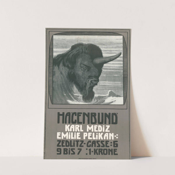 Hagenbund. Karl Mediz. Emilie Pelikan (1902) by Karl Mediz