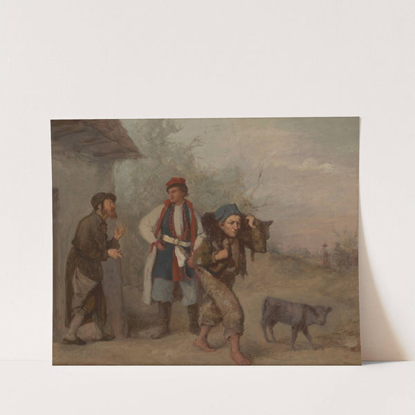 Haggling over a Calf by Aleksander Kotsis