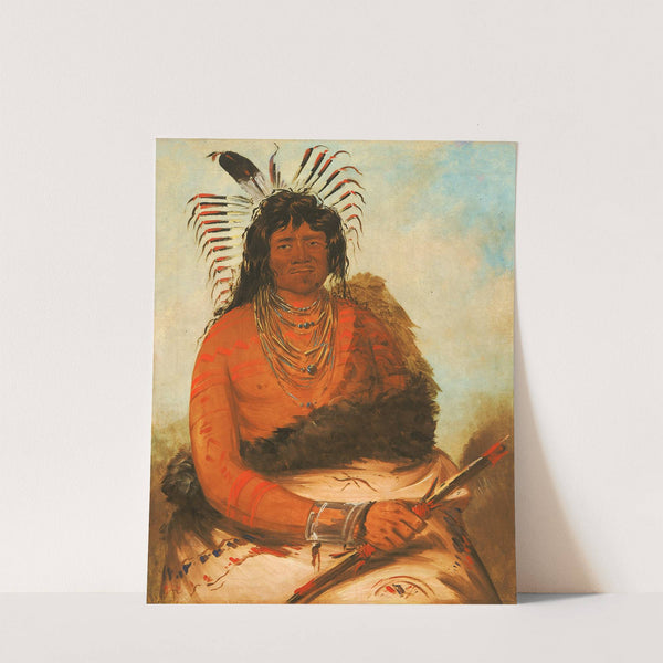 Háh-Nee, The Beaver, a Warrior by George Catlin