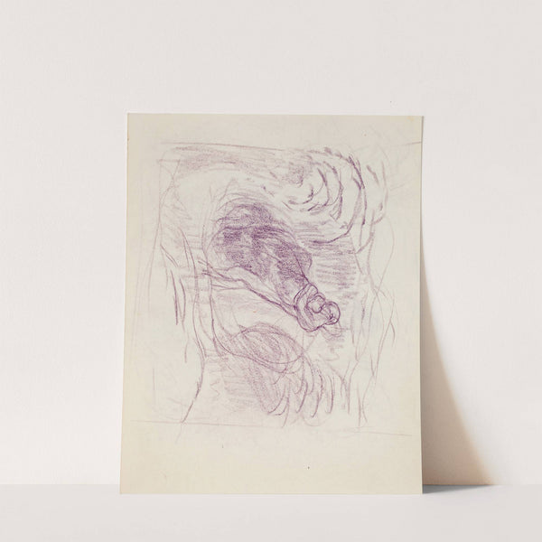 Hahmo, luonnos by Magnus Enckell