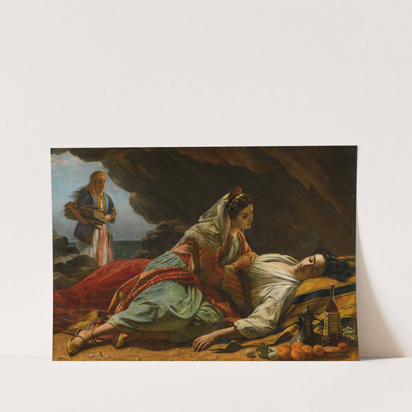 Haidee and Don Juan by Henry Nelson O'Neil