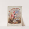 Hail! Glorious banner of our land. Spirit of the Union (1861) by Gibson & Co. Lith