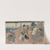 Hakata kojorō kezori kuemon komatsuya sōshichi (1848) by Utagawa Kuniyoshi