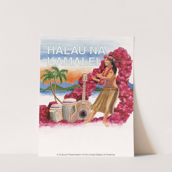 Halau Na Kamalei. by U.S. Information Agency