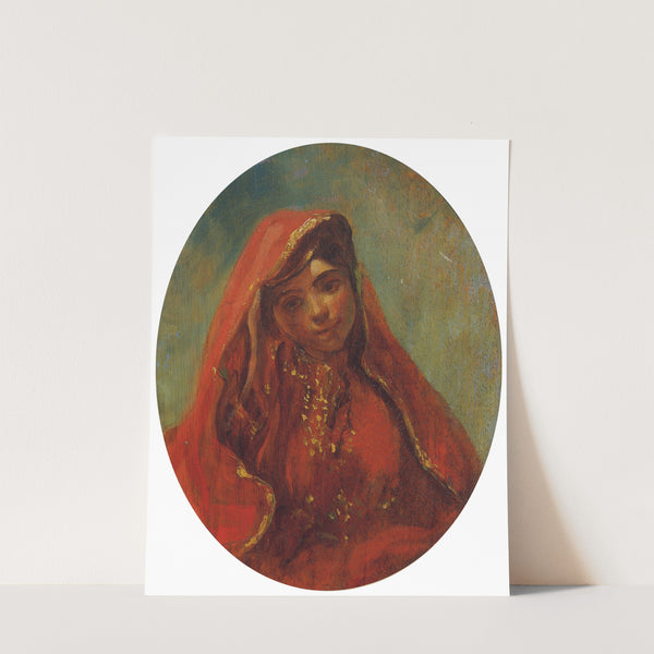 Halbfigur Einer Marokkanerin (1839) by Eugène Delacroix