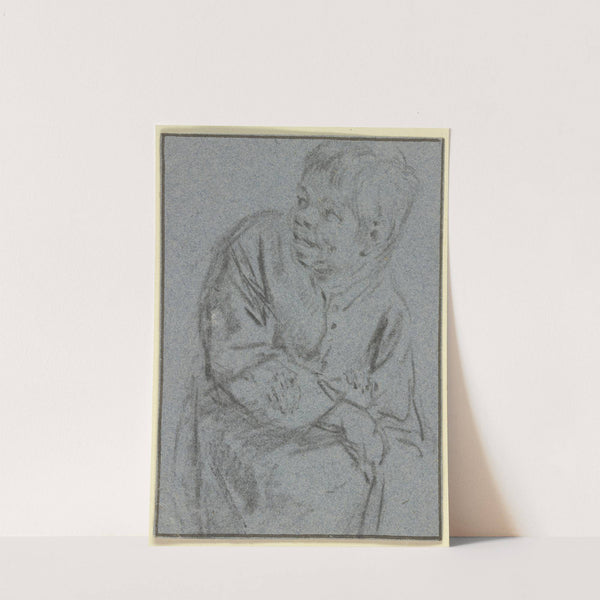 Halbfigur eines Jungen, nach links blickend (ca 1655-1670) by Adriaen van Ostade