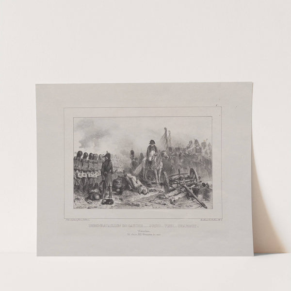 Half-Battalion at Left…Aim!…Fire!…Load (1836) by Denis Auguste Marie Raffet