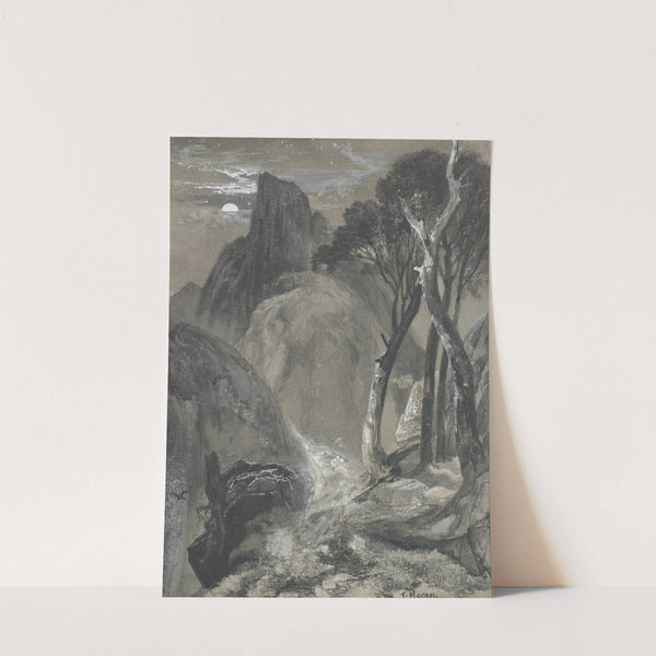 Half Dome, Yosemite by Thomas Moran