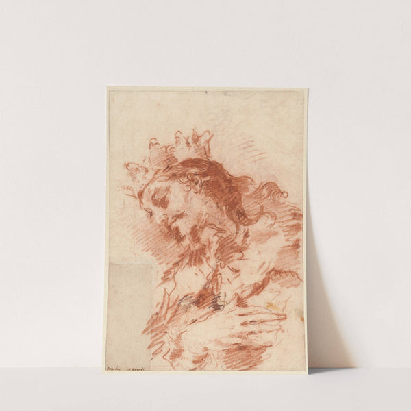 Half Length Figure of a Magi by Giovanni Antonio Guardi