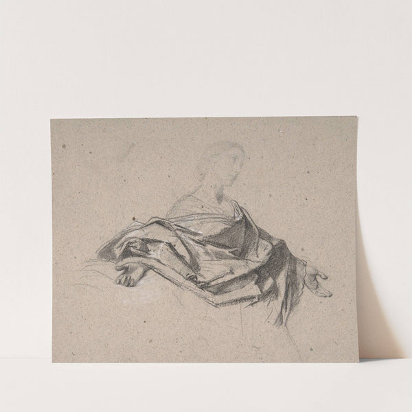 Half-Length Figure of a Woman with Outstretched Arms by François-Claudius Compte-Calix