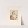 Half-length of a Woman Holding Two Chickens by Georges William Thornley
