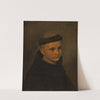 Half-Length Portrait Of A Young Franciscan by Ernst Meyer