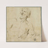 Half-length Sketch of Bearded Man (1540-60) by After Battista Franco