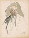 Half-length Study of an Elderly Man in Evening Dress