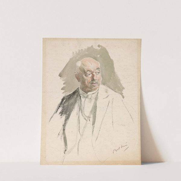 Half-length Study of an Elderly Man in Evening Dress by Giovanni Boldini