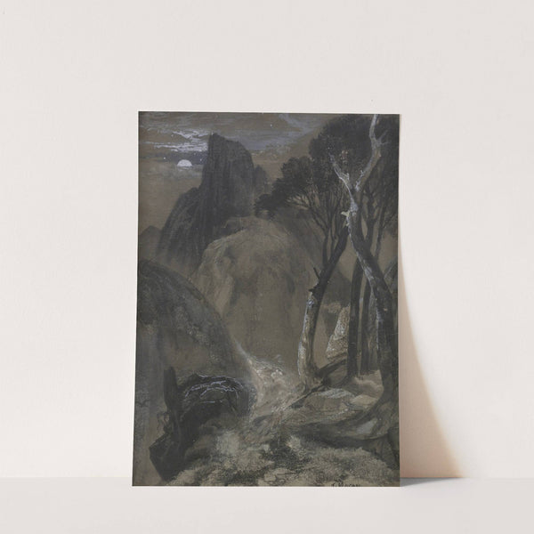 Half-Moon Yosemite by Thomas Moran