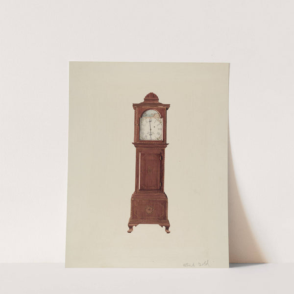Hall Clock (Miniature) by Albert Gold