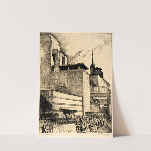 Hall of Science, Chicago Fair by Charles L. Morgan