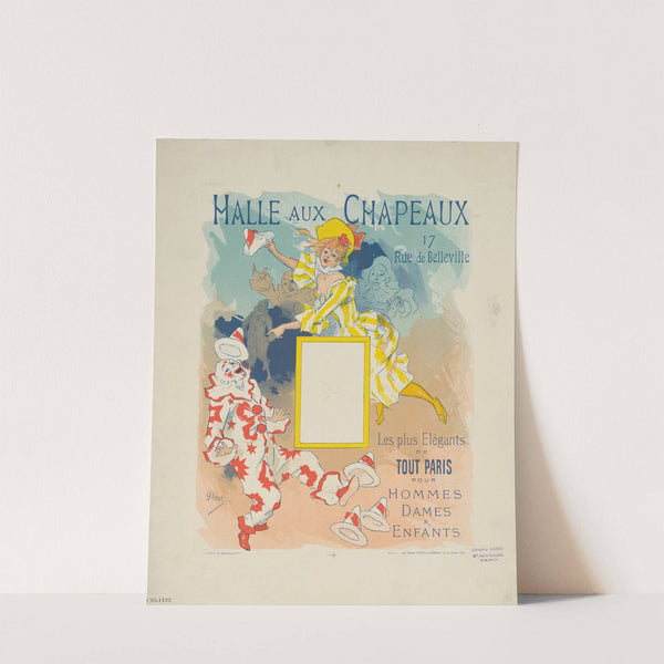 Halle aux Chapeaux. Les plus elégants de tout Paris (1892) by Jules Chéret