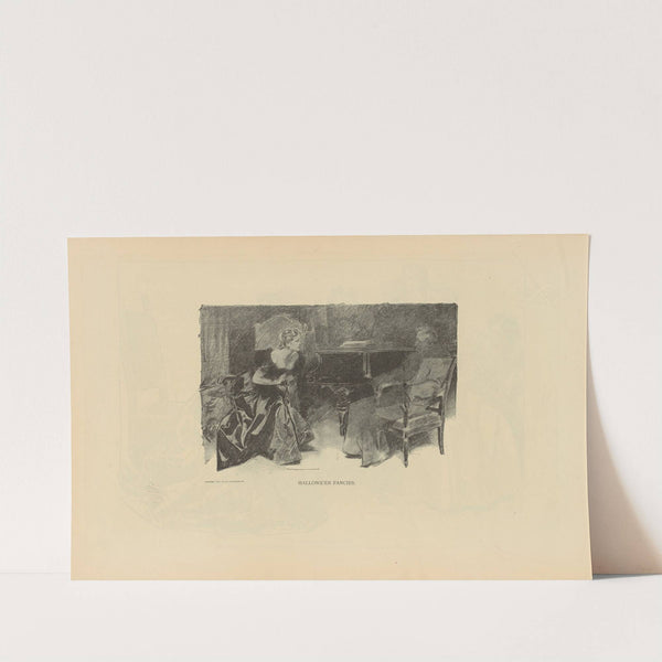 Hallowe’en fancies (1893-1900) by Charles Dana Gibson