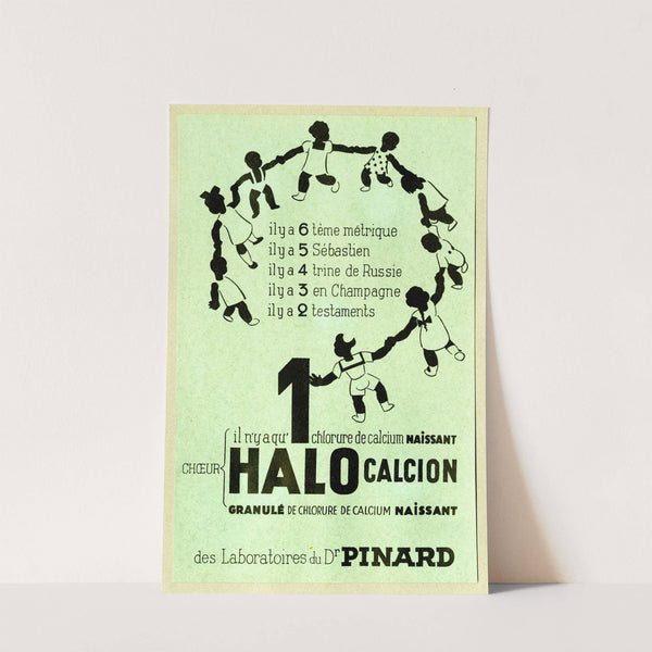 Halo Calcion (1910-1950) by Laboratoires du docteur Pinard