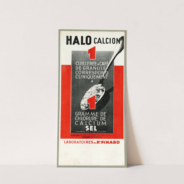 Halo Calcion (1910-1950) by Laboratoires du docteur Pinard