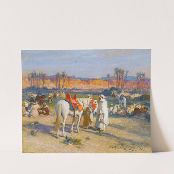 Halt In The Desert (1922) by Frederick Arthur Bridgman