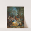 Halt of the Hunt (ca. 1737) by Charles-André van Loo