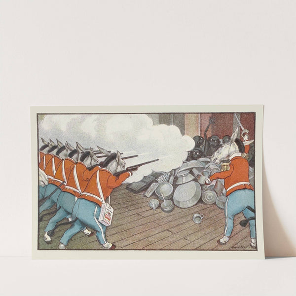 'Halt!' Sharply Cried the Captain. 'Fire' by Peter Newell