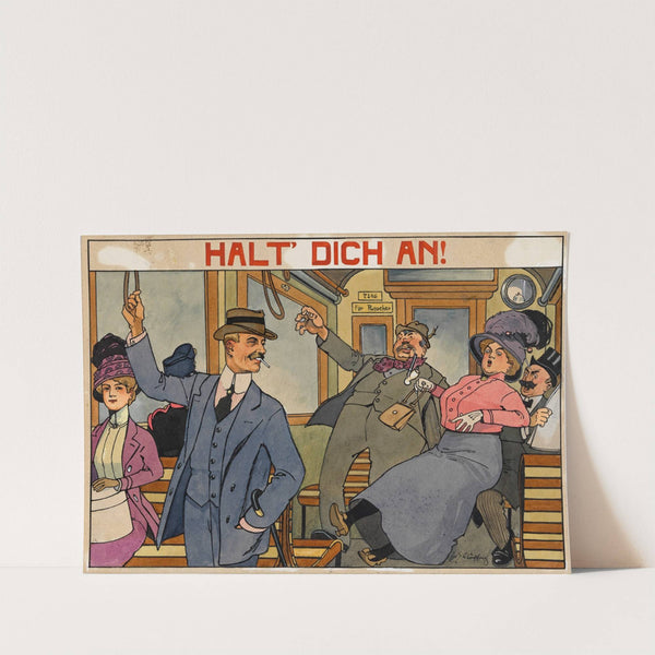 Praterartisten (1907) by Fritz Schönpflug
