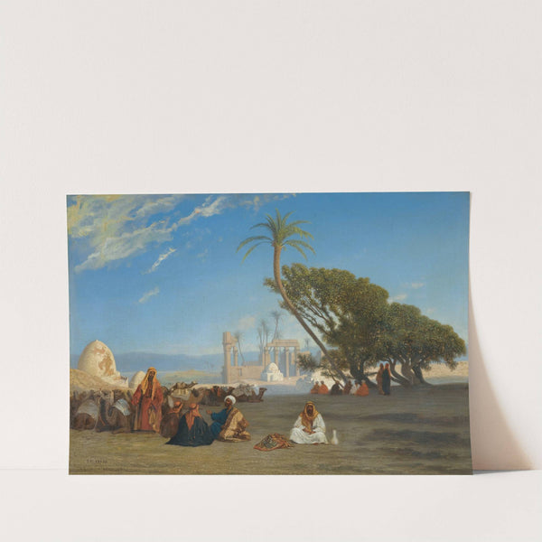 Halte Dans Le Désert by Charles Théodore Frère