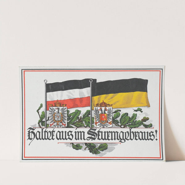 Haltet aus im Sturmgebraus! (1914–1915) by Carl Garte Leipzig