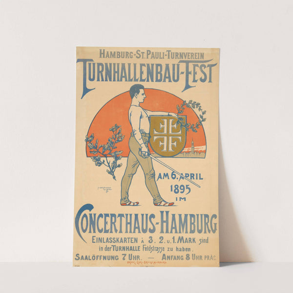 Hamburg-St.Pauli-Turnverein Turnhallenbau-Fest (1895) by Hans Christiansen
