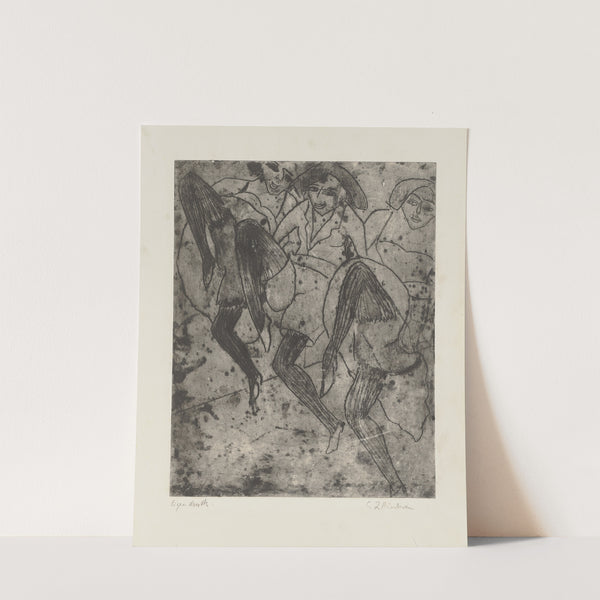 Hamburger Tänzerinnen (1910) by Ernst Ludwig Kirchner