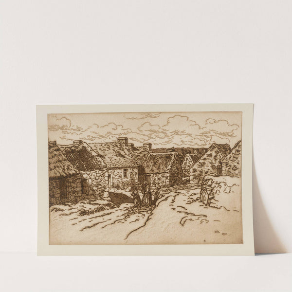 Hameau dans le cap de la Chèvre (1910) by Henri Rivière